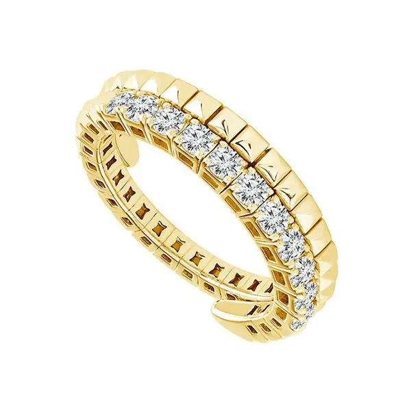 1/2 Ct. tw. Diamond Flexi Band in 14k Yellow Gold Conti Jewelers Endwell, NY