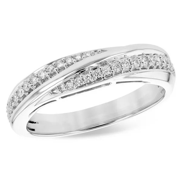 14 Ctw. Diamond Twist Wedding Ring in 14k Yellow Gold Conti Jewelers Endwell, NY
