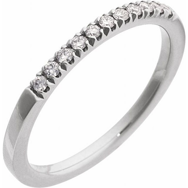 1/6 CTW Natural Diamond Stackable Ring in Sterling Silver Conti Jewelers Endwell, NY