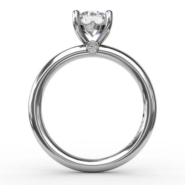 Classic Round Diamond Solitaire Engagement Ring Image 2 Conti Jewelers Endwell, NY