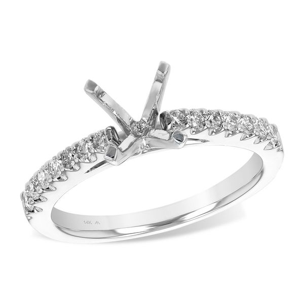 .32cttw. Diamond Semi-Mount in 14K White Gold Conti Jewelers Endwell, NY