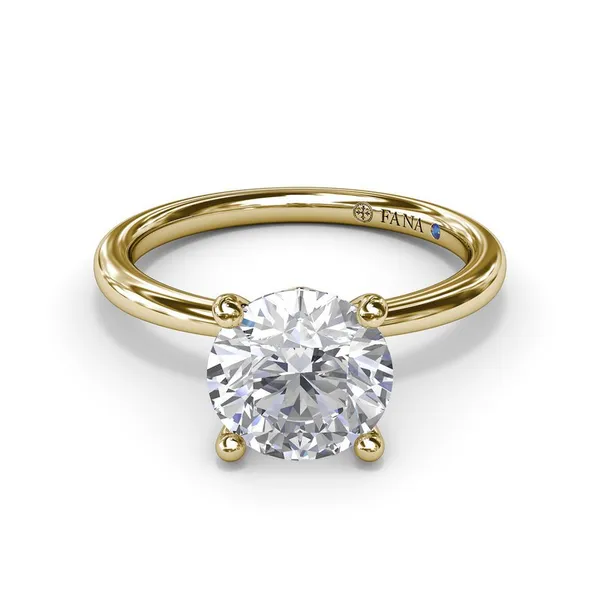 Hidden Halo Engagement Ring Image 2 Conti Jewelers Endwell, NY