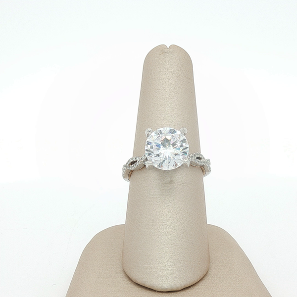 14k White & Yellow 1/3cttw Dia Semi Mount Sz 6.5 Conti Jewelers Endwell, NY