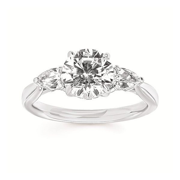 3/8th Ctw. Diamond Three Stone Engagement Ring in 14k White Gold Conti Jewelers Endwell, NY