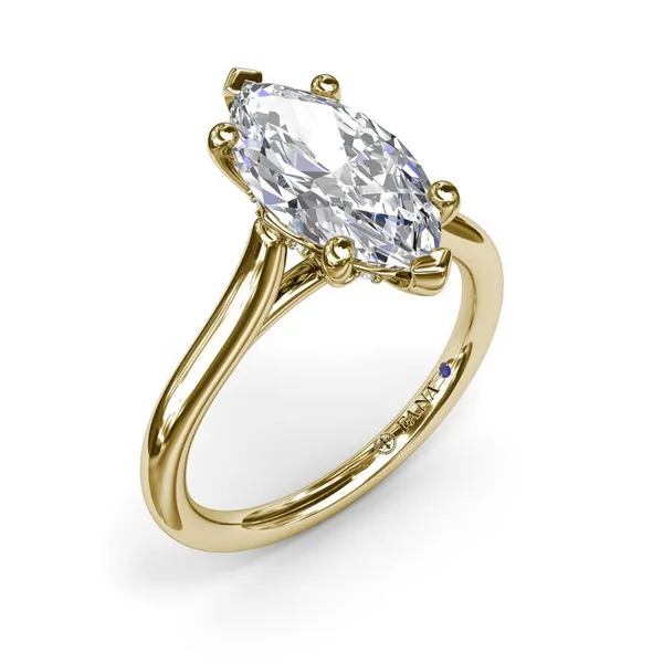 0.7 cttw. Diamond Solitaire Engagement Ring in 14k Yellow Gold Conti Jewelers Endwell, NY