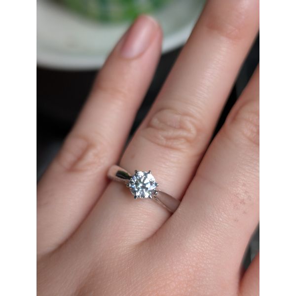 14k White Gold 0.12cttw Dia Ornate Gallery semi mount Image 2 Conti Jewelers Endwell, NY