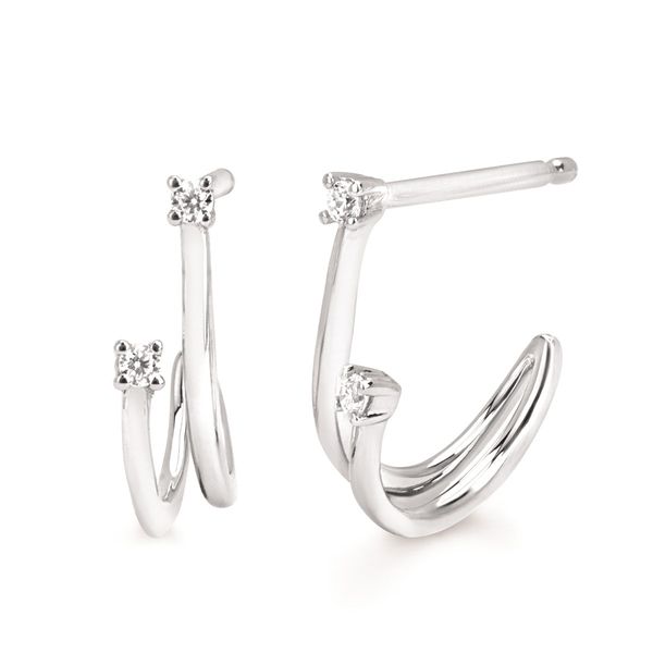 .06 Ctw. Diamond Earrings In 14K Gold Conti Jewelers Endwell, NY