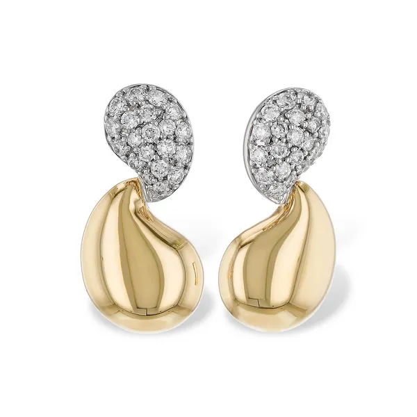 0.33ct. tw. Diamond Earrings in 14k Gold Conti Jewelers Endwell, NY