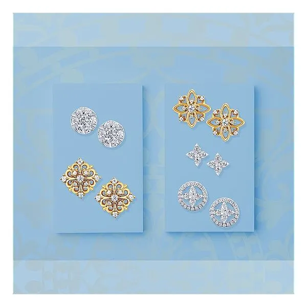 1/6 Ctw. Diamond Earrings In 14K Gold Image 2 Conti Jewelers Endwell, NY