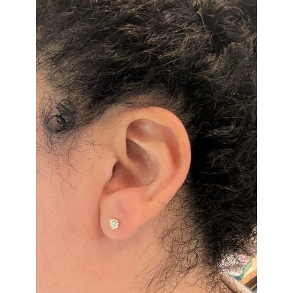 1/3 CTW Natural Diamond Stud Earrings in 14k White Gold Image 3 Conti Jewelers Endwell, NY