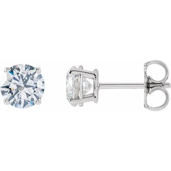 1.25 ct. t.w. Lab-Grown Diamond Stud Earrings in 14kt White Gold Conti Jewelers Endwell, NY