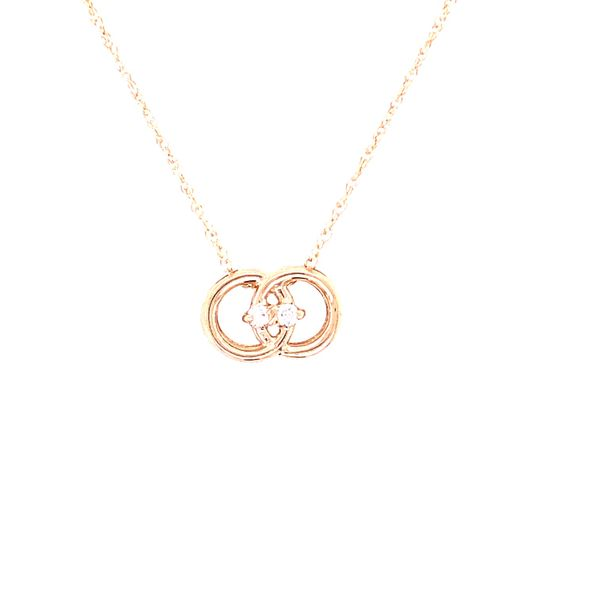 Diamond Marriage Symbol® Pendant In 14K Gold With .05 Ctw. Diamonds Conti Jewelers Endwell, NY