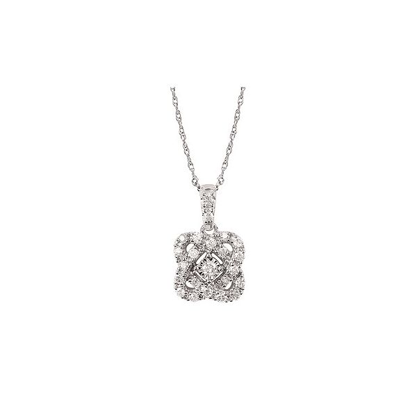 1/4Ctw. Diamond Pendant In Sterling Silver Conti Jewelers Endwell, NY