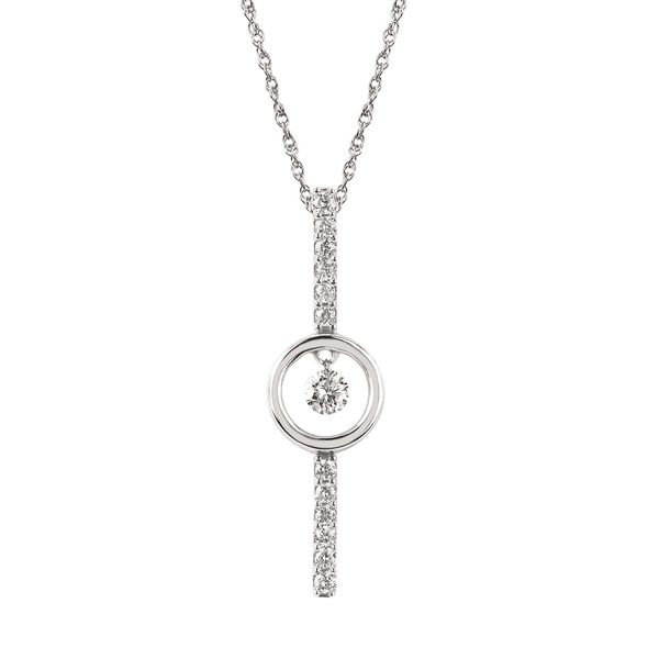 Shimmering Diamonds® 1/4 Ctw. Pendant In 14K Gold Conti Jewelers Endwell, NY