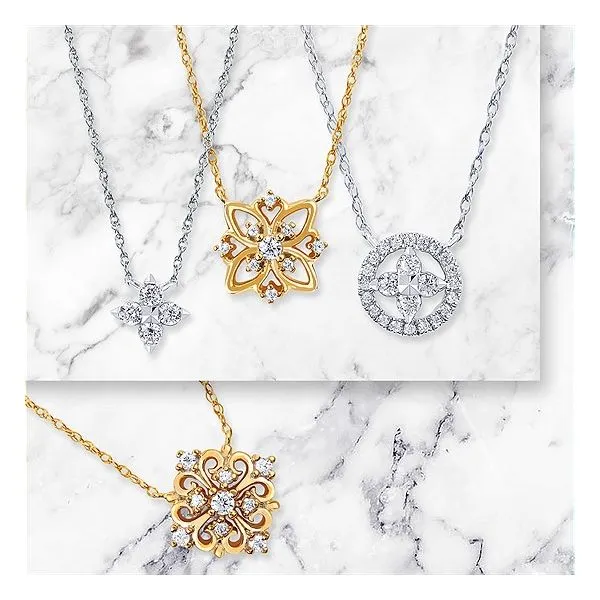 1/8 Ctw. Diamond Pendant In 14K Gold Image 2 Conti Jewelers Endwell, NY
