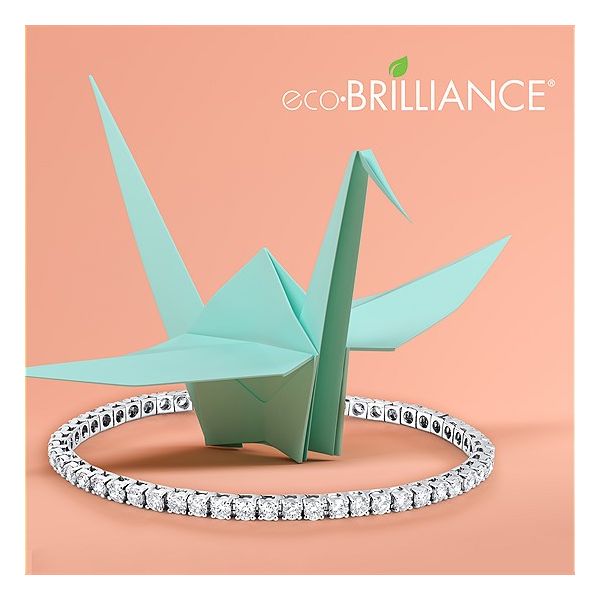 Eco-Brilliance® 3.00 Ctw. Lab-Created Diamond Bracelet In 14K Gold Image 2 Conti Jewelers Endwell, NY
