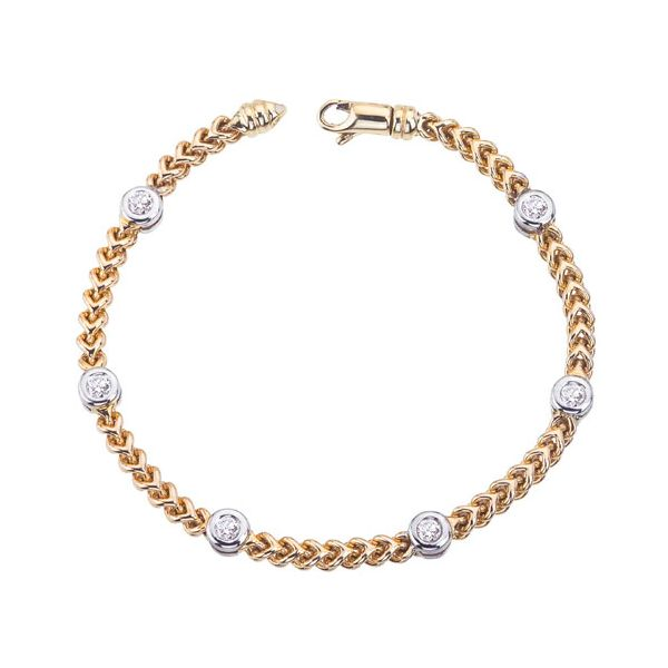 1/2cttw Diamond Bracelet in 14k Gold Conti Jewelers Endwell, NY