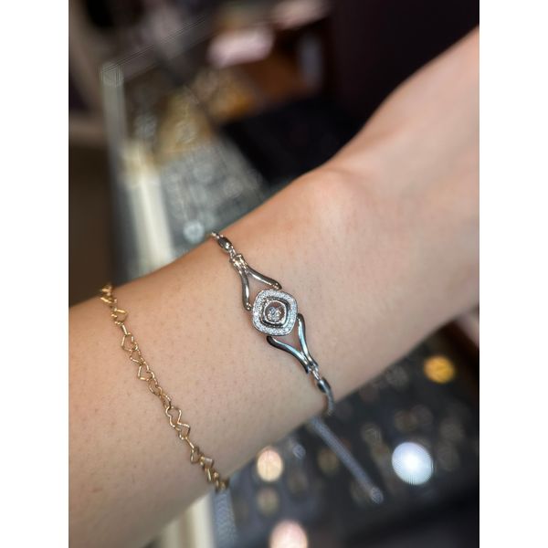 0.17 cttw. Diamond Bolo Bracelet in Sterling Silver Image 2 Conti Jewelers Endwell, NY