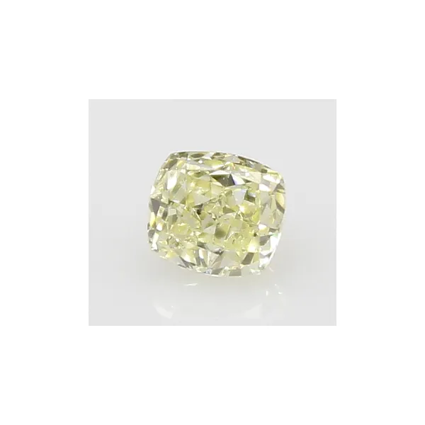 .70CT Cushin Natural Light Yellow Diamond Conti Jewelers Endwell, NY
