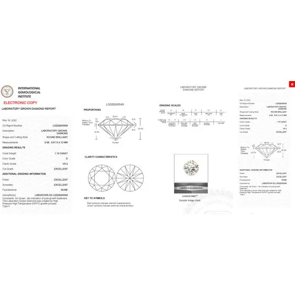 Un-set, loose lab-grown diamonds, all sizes Conti Jewelers Endwell, NY