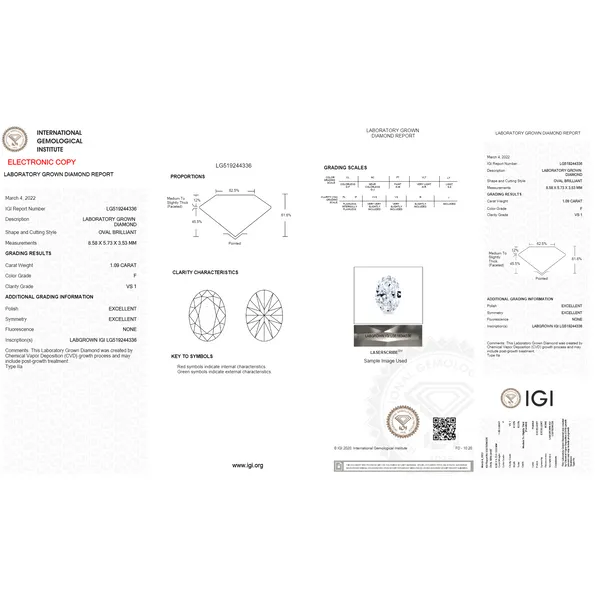 Un-set, loose lab-grown diamonds, all sizes Conti Jewelers Endwell, NY