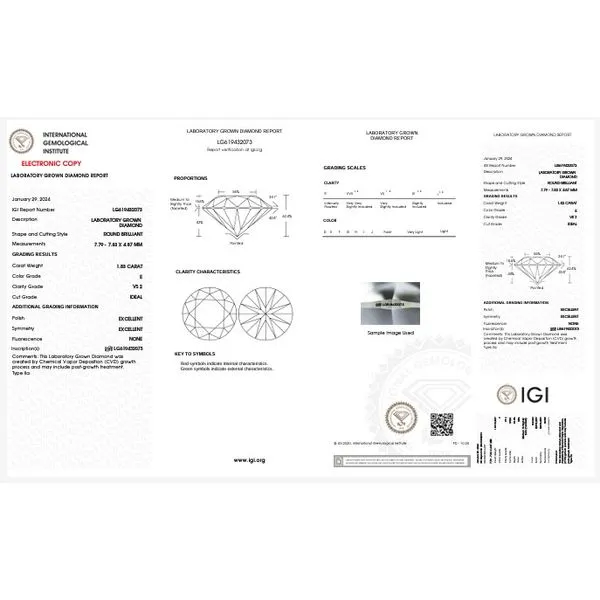 Un-set, loose lab-grown diamonds, all sizes Conti Jewelers Endwell, NY