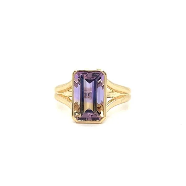 3.19ct Ametrine Ring in 14k Yellow Gold Conti Jewelers Endwell, NY