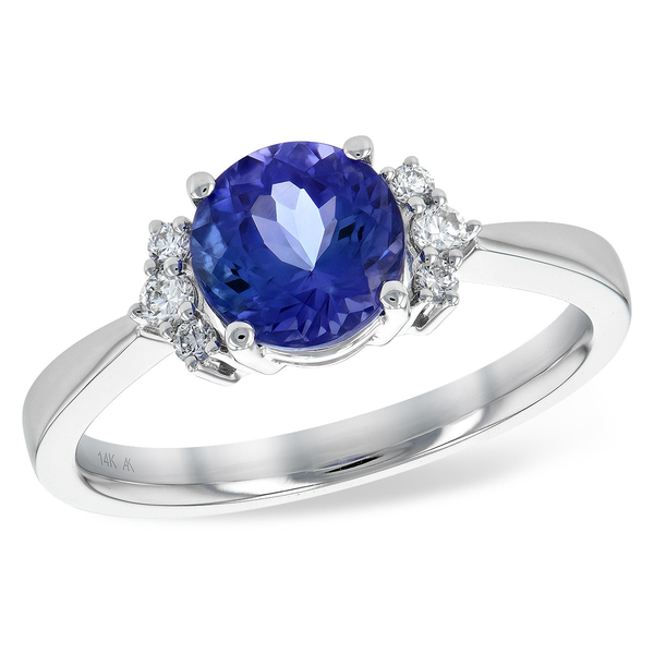 14k WG 1.66 Tanzanite & Diamond Ring Conti Jewelers Endwell, NY