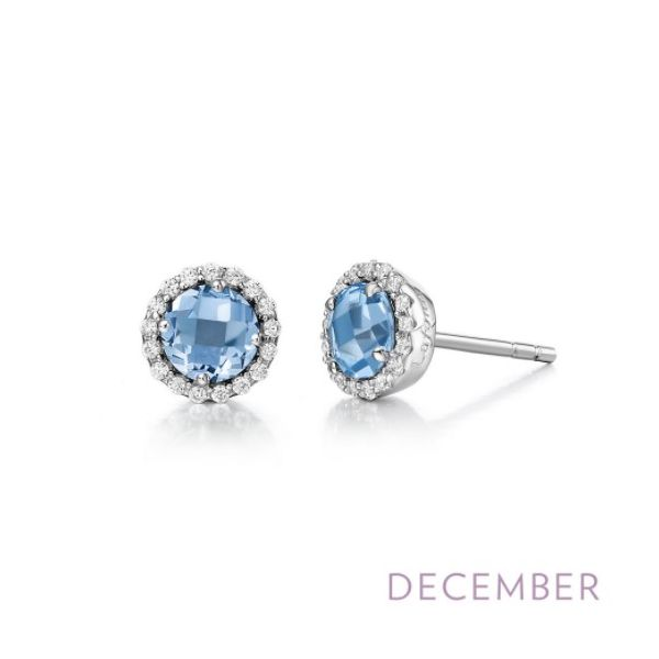 December Birthstone Earrings Conti Jewelers Endwell, NY