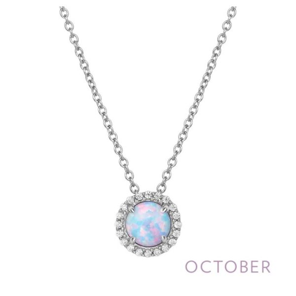 October Birthstone Necklace Conti Jewelers Endwell, NY