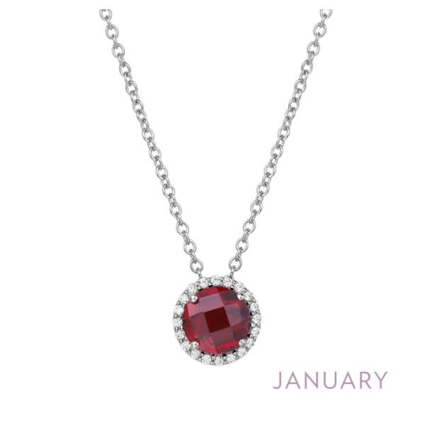 January Birthstone Necklace Conti Jewelers Endwell, NY