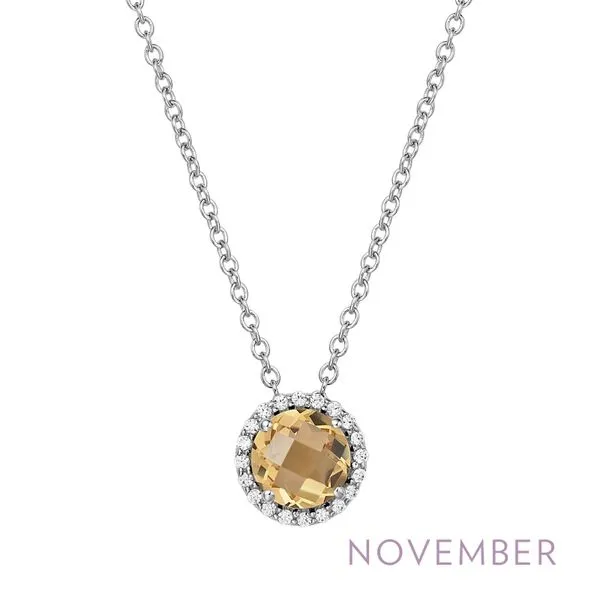 November Birthstone Necklace Conti Jewelers Endwell, NY