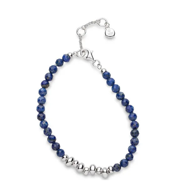 Coast Tumble Azure Gemstone Beaded Bracelet Conti Jewelers Endwell, NY