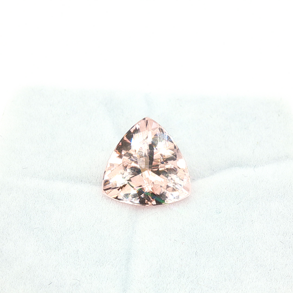 7.33ct Pink Morganite 14mm Trillion Conti Jewelers Endwell, NY