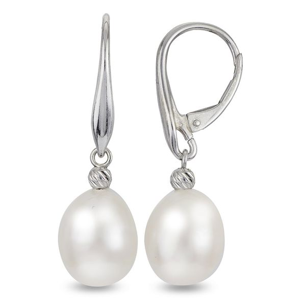 Sterling Silver Freshwater Pearl Earring Conti Jewelers Endwell, NY