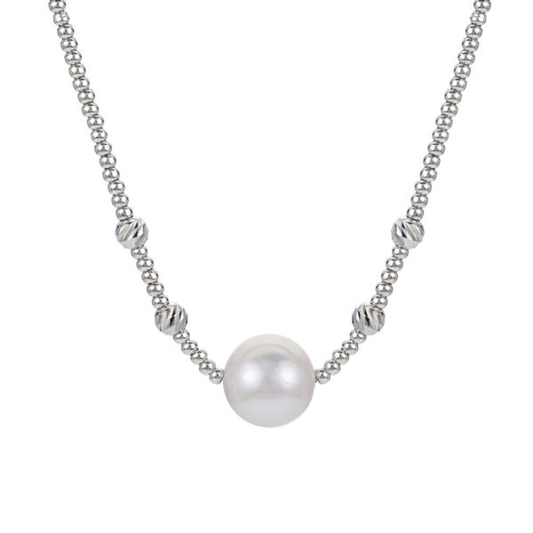 Sterling Silver Freshwater Pearl Necklace Conti Jewelers Endwell, NY