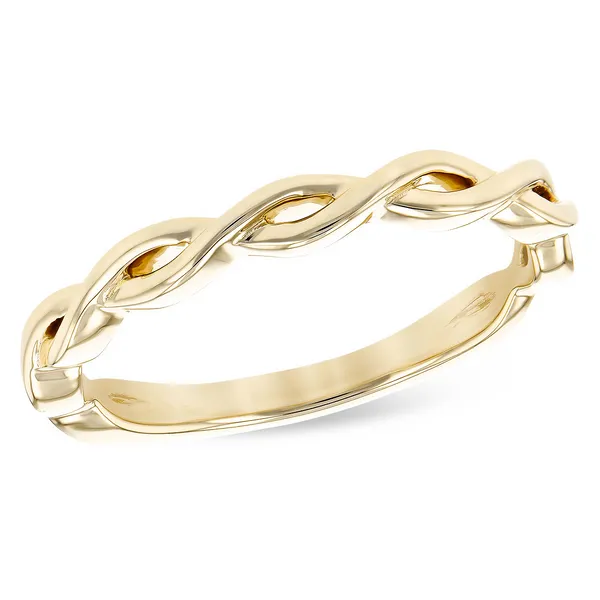 14k YG Twisted Wedding Band Sz 7 Conti Jewelers Endwell, NY
