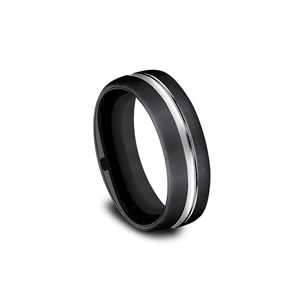 The Harrison Men's Wedding Band Image 2 Conti Jewelers Endwell, NY