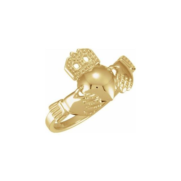 Claddagh Ring in 14k Yellow Gold Conti Jewelers Endwell, NY