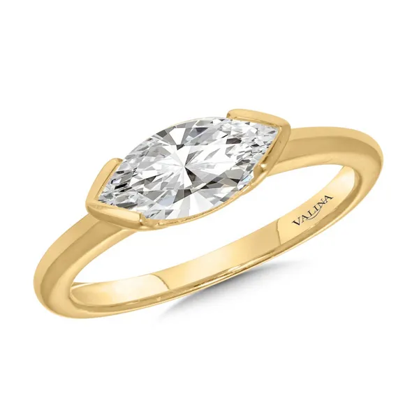 Marquise Diamond Solitaire Engagement Ring Conti Jewelers Endwell, NY