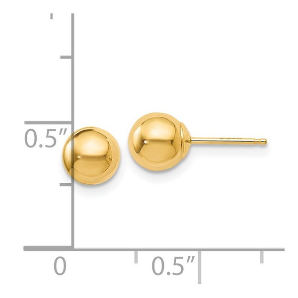 14K Yellow Gold Other Earrings Image 4 Conti Jewelers Endwell, NY
