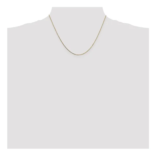 .8mm Box Chain in 14k Yellow Gold, 18