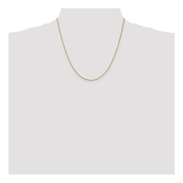 1.2 mm Box Chain in 14k Yellow Gold, 20" Image 2 Conti Jewelers Endwell, NY