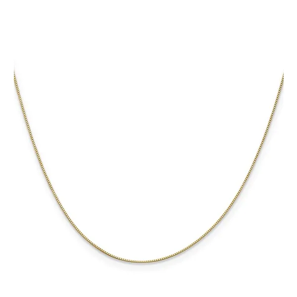 .5mm Box Chain in 14k Yellow Gold, 20