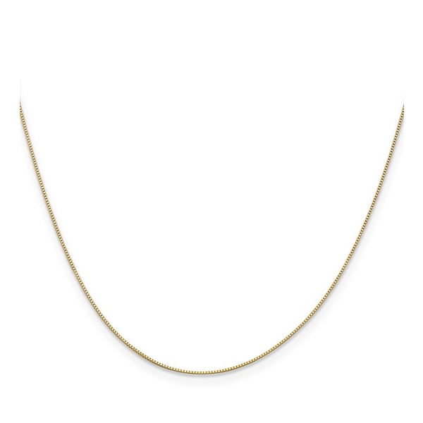 .5mm Box Chain in 14k Yellow Gold, 20" Image 2 Conti Jewelers Endwell, NY