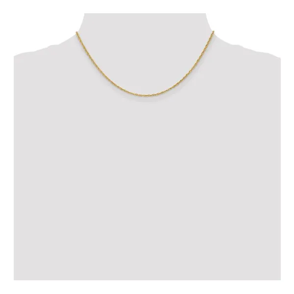 1.5mm Loose Rope Chain in 14k Yellow Gold, 16