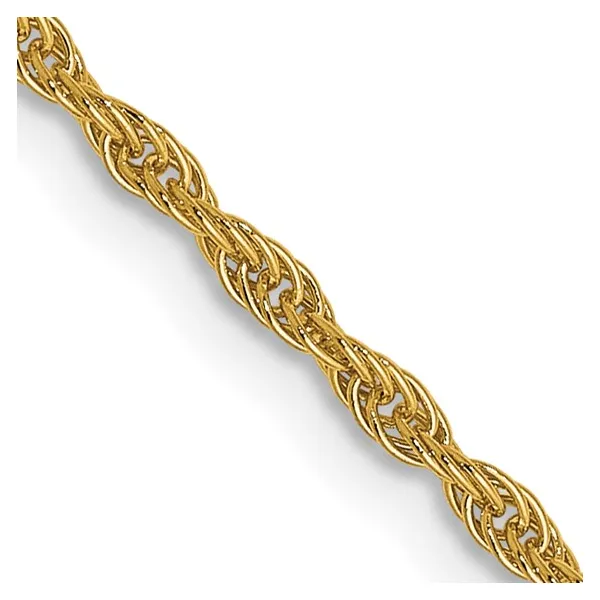 1.5mm Loose Rope Chain in 14k Yellow Gold, 16