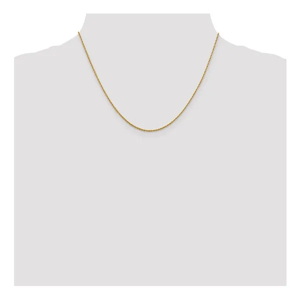 1.3mm Loose Rope Chain in 14k Yellow Gold, 18