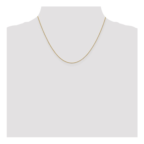 .8mm Loose Rope Chain in 14k Yellow Gold, 18" Image 2 Conti Jewelers Endwell, NY