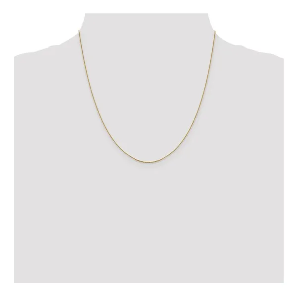 .85 mm Diamond-Cut Cable Chain in 14k Yellow Gold, 18